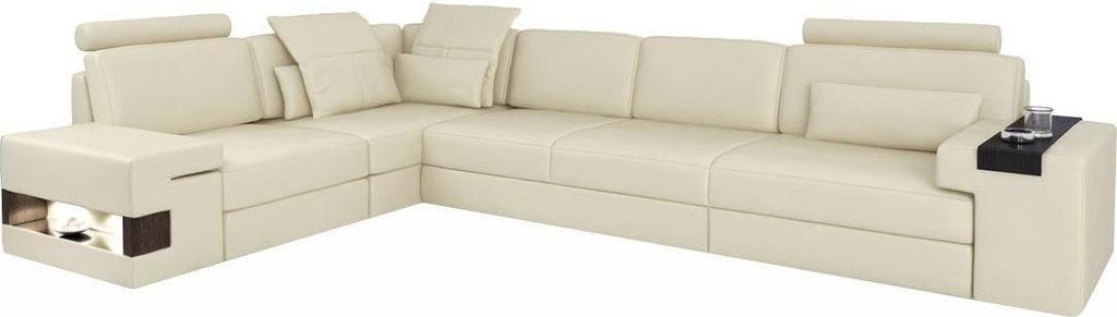 Polstermöbel Sofa Big Sofa Sofa Textil Möbel Schlafsofa Wohnzimmer L-Form Sofa