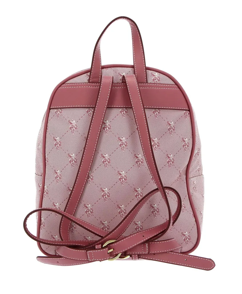 Sac à dos Hampton U.S. POLO ASSN. rose clair pour ordinateur - 3
