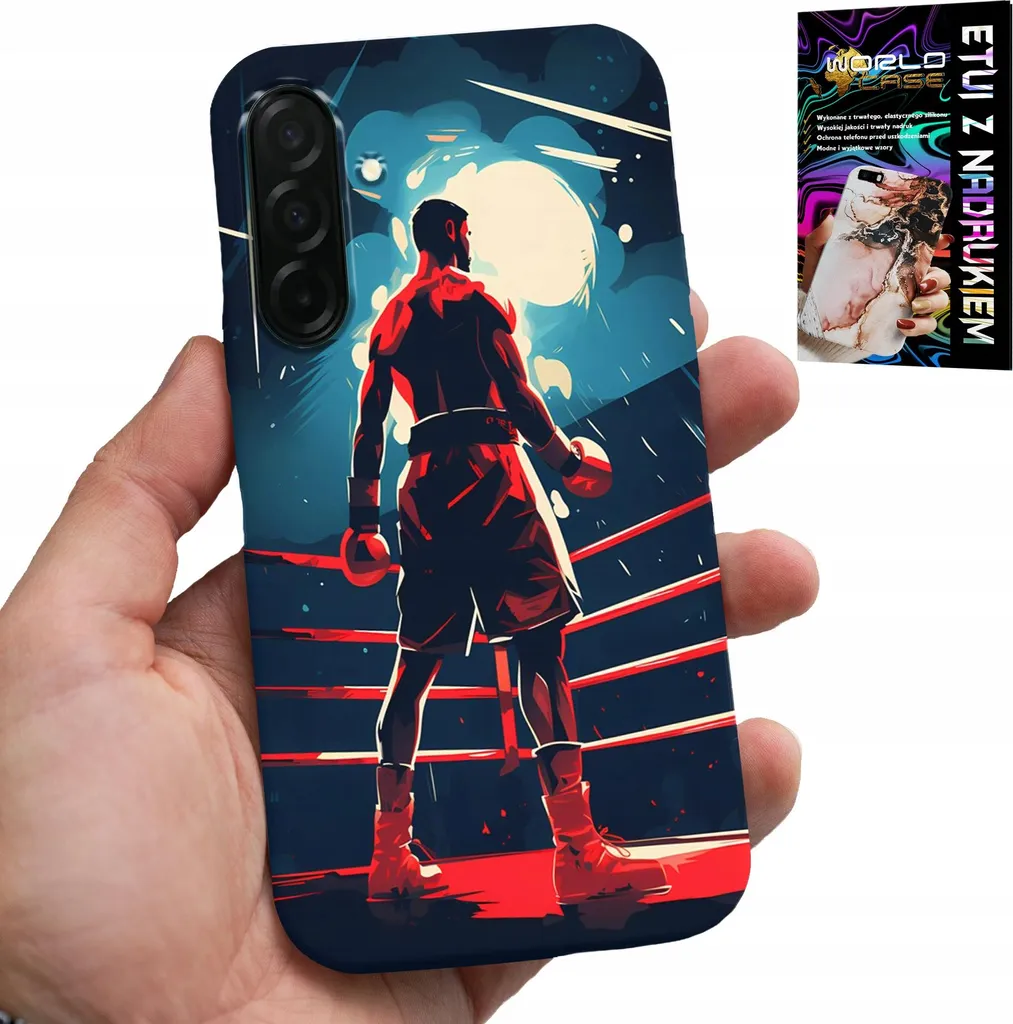 Custodia Samsung Galaxy A26 5G Boxe + Vetro Temperato Omaggio