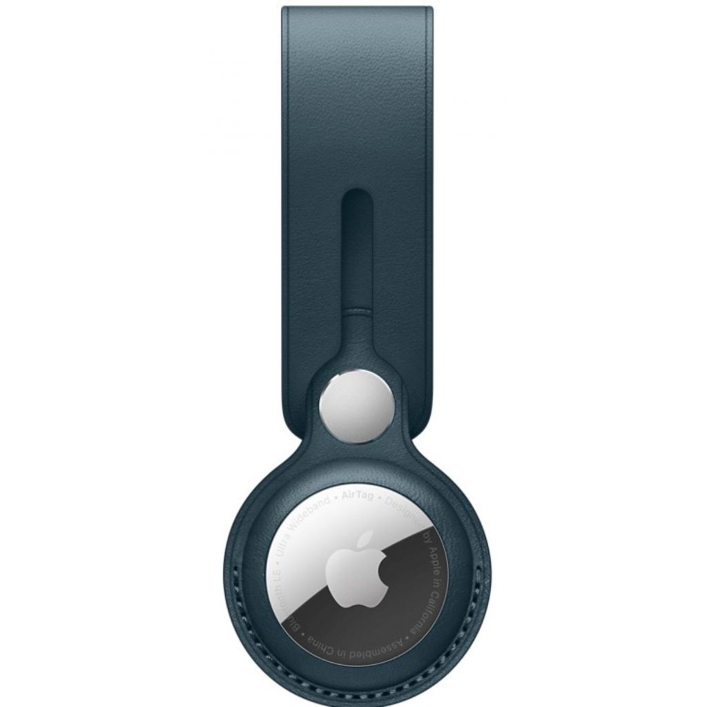 Apple AirTag Leather Loop - Baltic Blue Obrázok produktu 