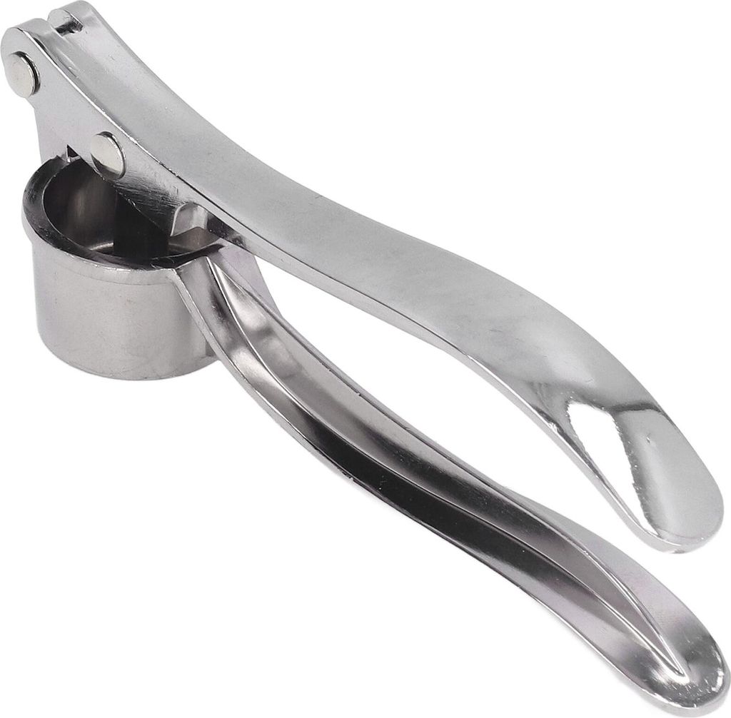 Knoblauchpresse Zerkleinerer Handheld Ingwer Zerkleinerer Werkzeuge Zinklegierung Ergonomischer Griff Rostfrei für Haus Küche