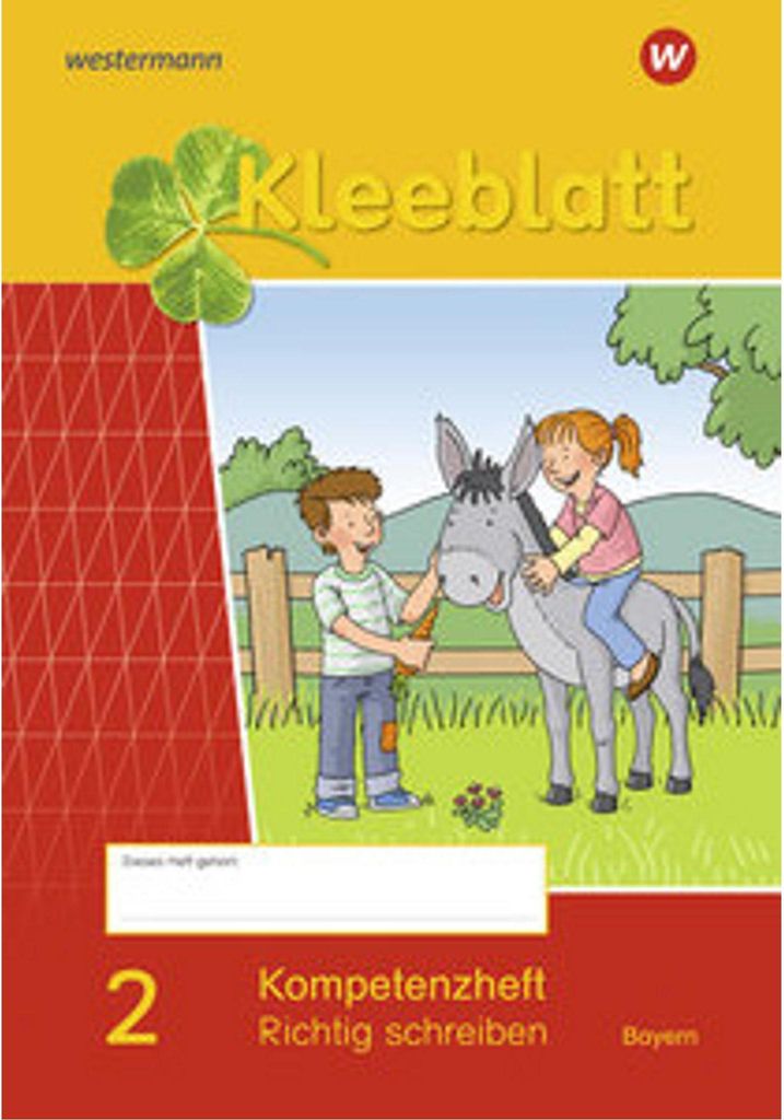 Kleeblatt. Das Sprachbuch 2. Kompetenzheft Richtig Immagine del prodotto 