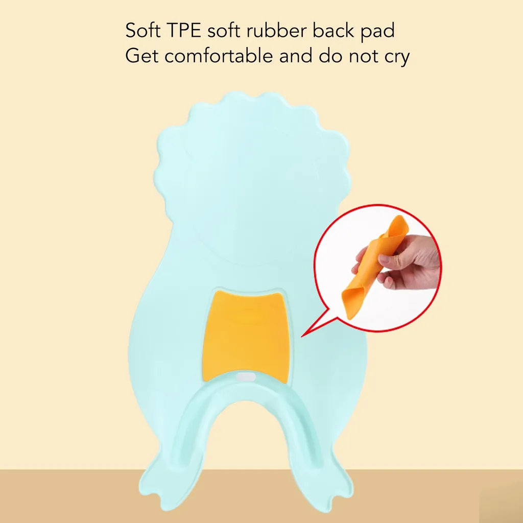 Clean Rinse Baby Bather Blu: Supporto Bagnetto Neonato Salvaspazio
