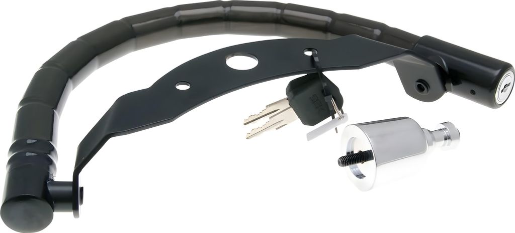 Diebstahlsicherung Roller + Helm Urban Security Practic für Kymco People S 50 2005-, People S 125 2006-, People S 200i -2006