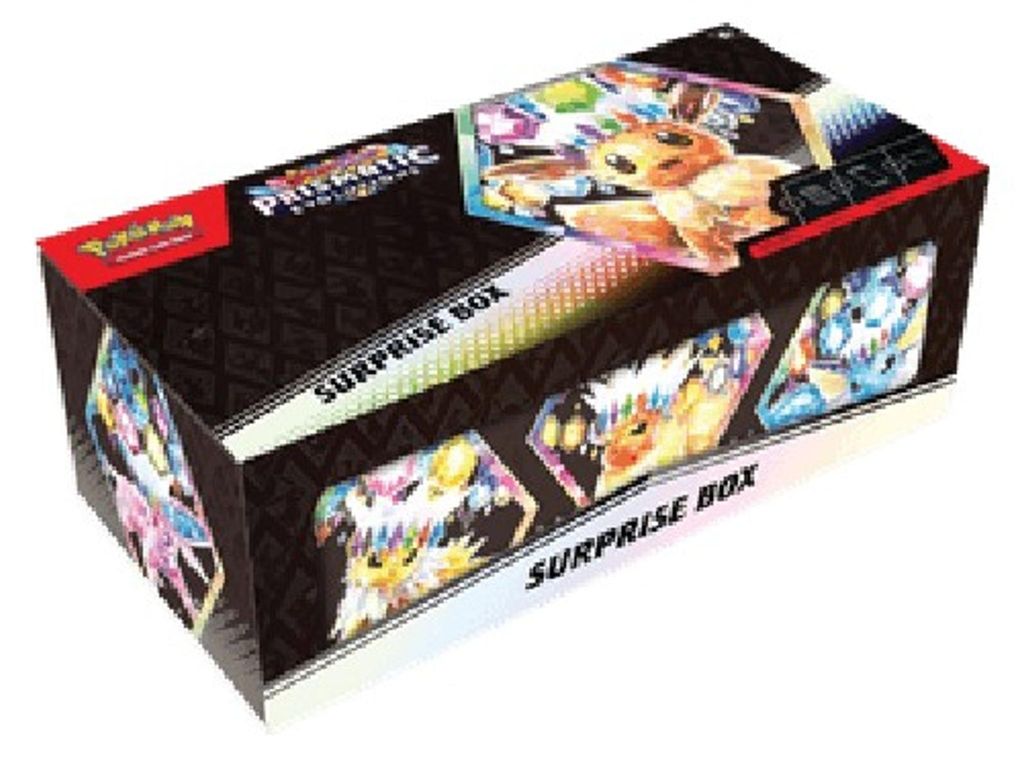 Pokémon Scarlet & Violet Prismatic Evolutions Surprise Box Produktbild 