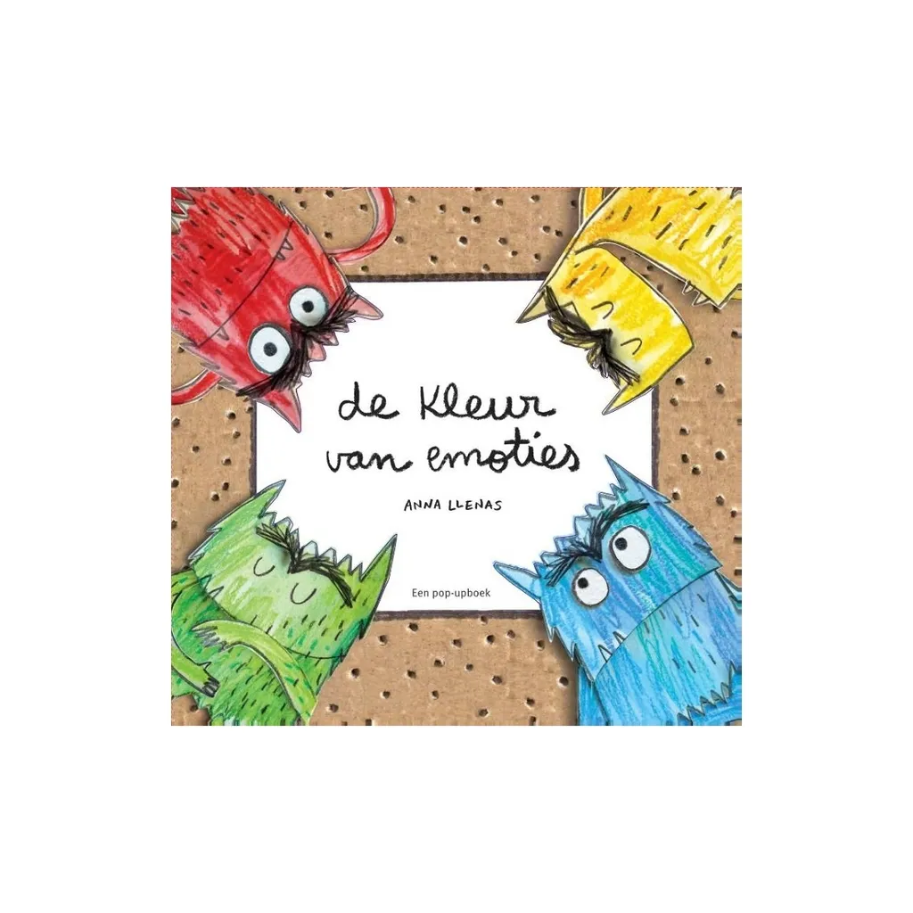 Livre La Couleur des Émotions Album Pop-up Édition Originale de Qualité