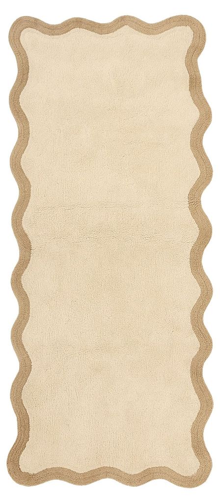 Volero - Tapis de couloir lavable – Hazy Beige/Crème - Image du produit 