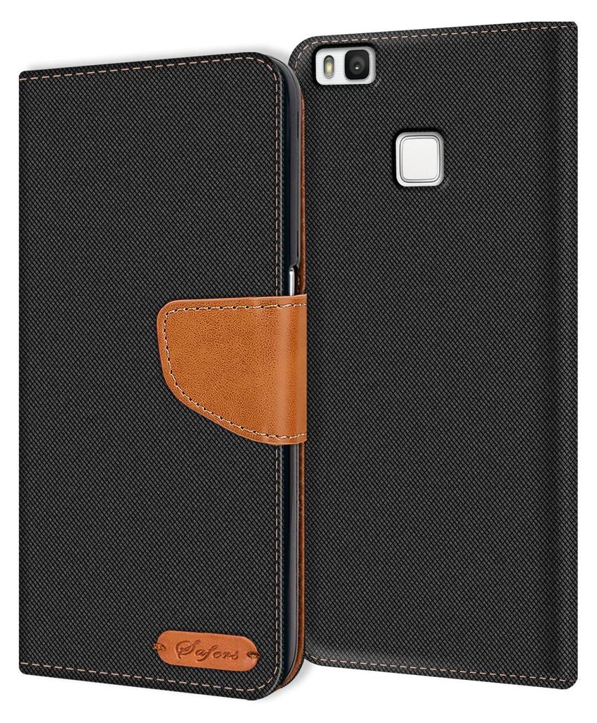 Handy Hülle Huawei P9 Lite Tasche Wallet Flip Case Schutz Produktbild 