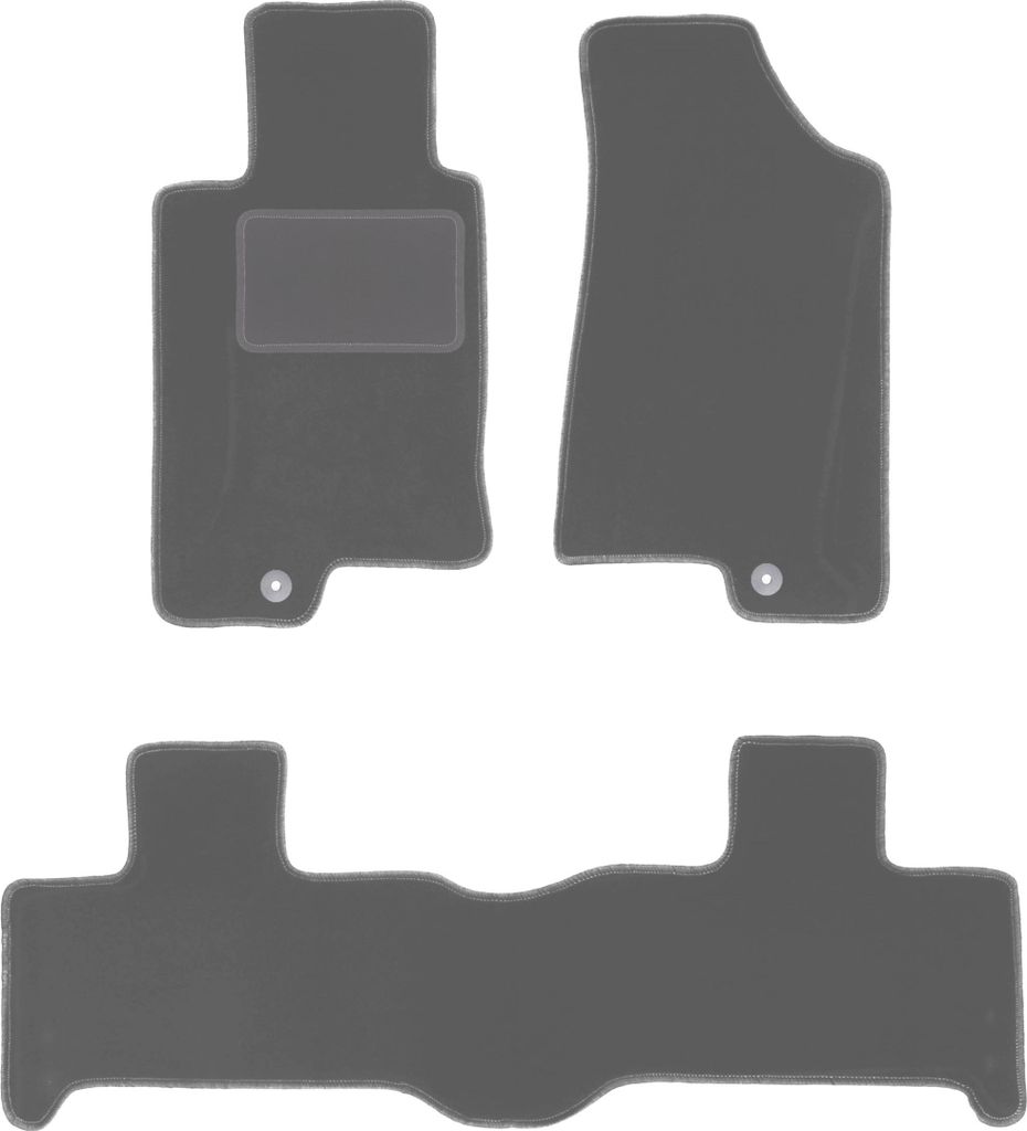 Graphit-Fußmatten für: Hummer H3 SUV (2005-2010)