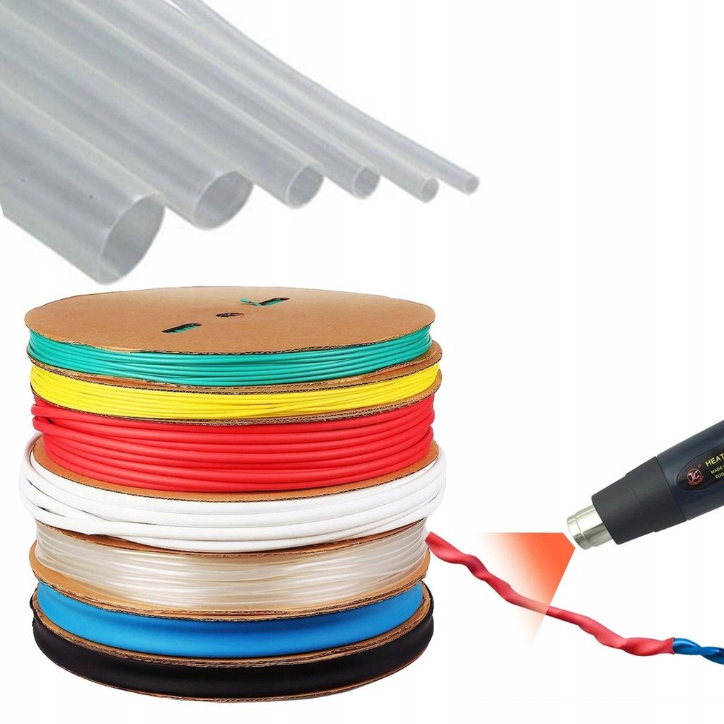 Schrumpfschlauch transparent 18mm 1m