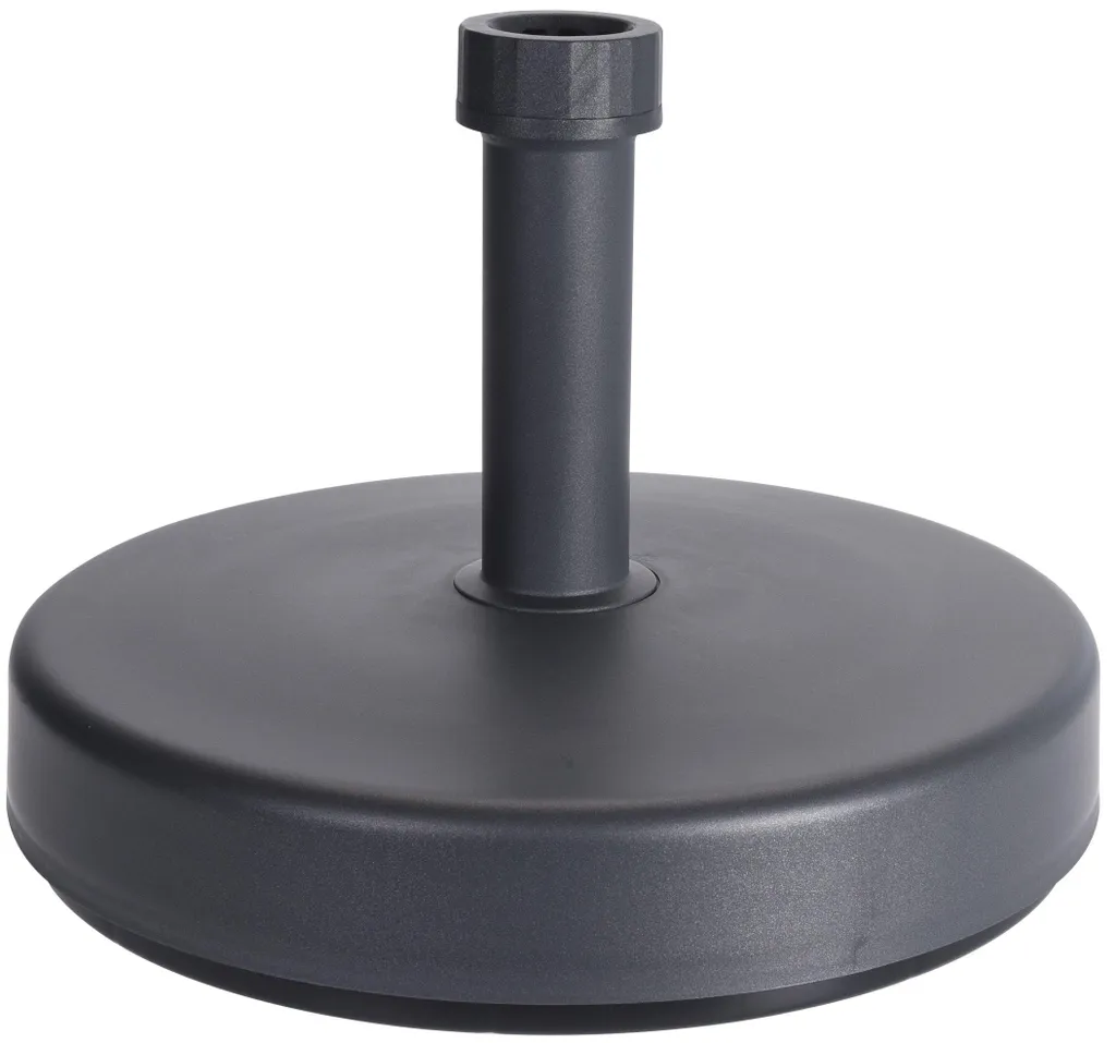 Support de parasol rond ProGarden 46 cm gris - Base stable terrasse