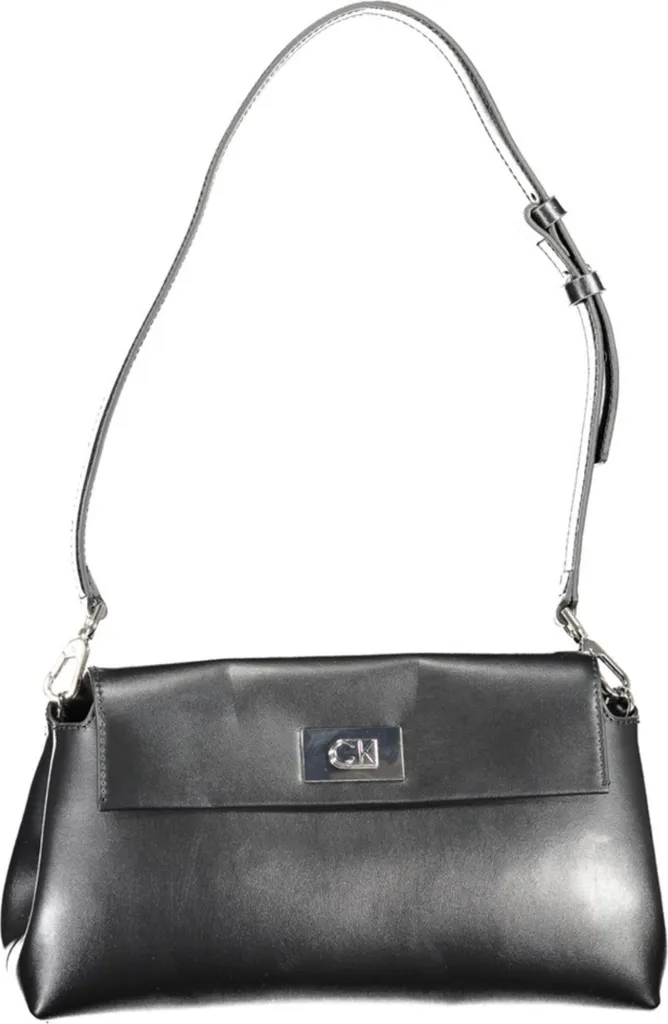 Sac Calvin Klein K60K612150 - Sac à Bandoulière Noir en Similicuir Chic