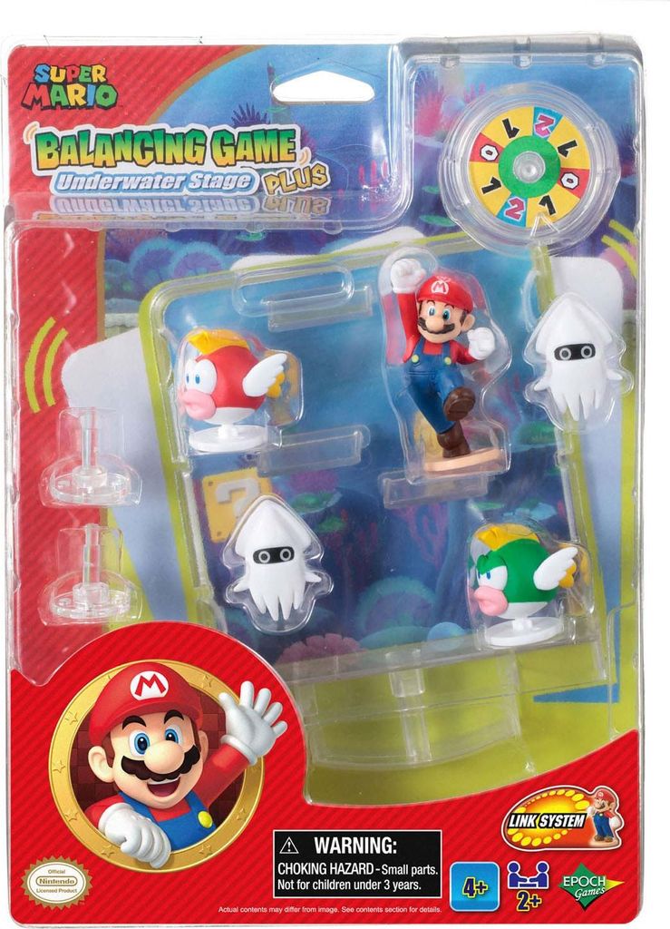 Geschicklichkeitsspiel Super Mario Balancing Game Underwater Stage