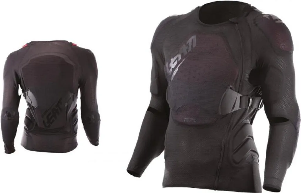 Veste de Protection Moto Cross Leatt 3DF AirFit Lite Noir Taille L/XL