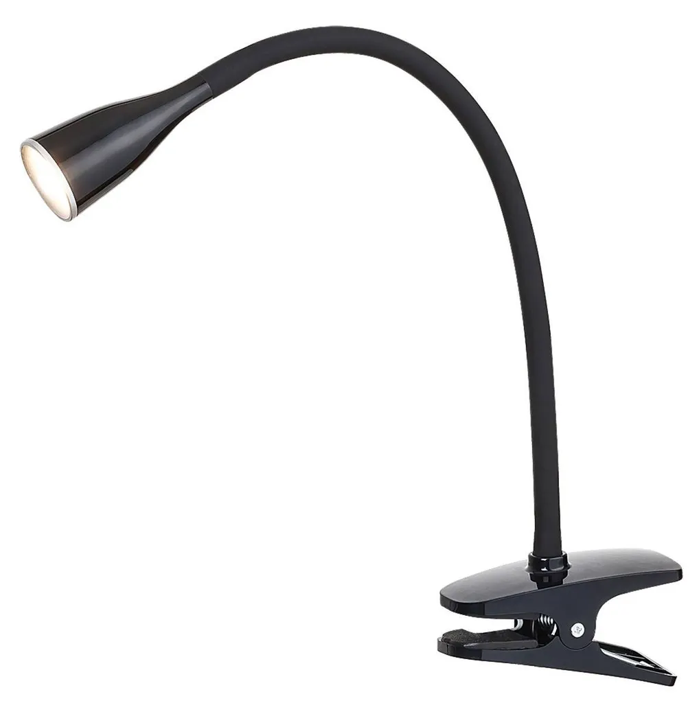 Luce notturna a clip nera 4,5W LED incorporato Jeff 4197 Rabalux