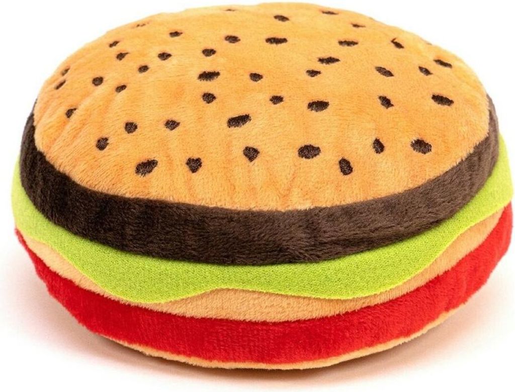 Kuscheltier für Hunde Gloria Hamburdog Hamburger