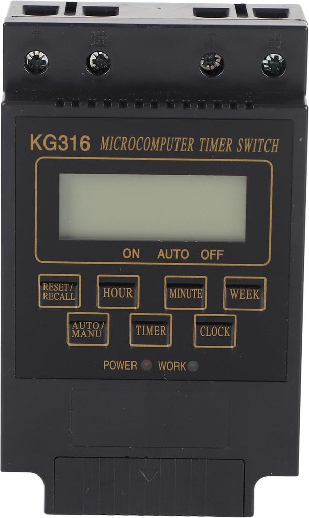 LCD-Digital-Zeitschalter, mikrocomputergesteuert, programmierbares Zeitrelais (AC220V)
