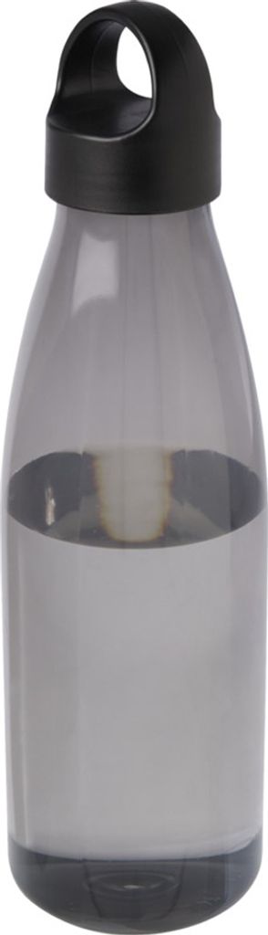 Wasserflasche "Bergen", Recycelter Kunststoff, 800ml PF4613 (Einheitsgröße) (Schwarz)