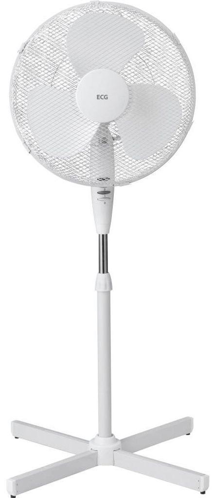 ECG FS 40A, Wentylator domowy z łopatkami, Biały, Podłoga, Zdjęcie produktu 