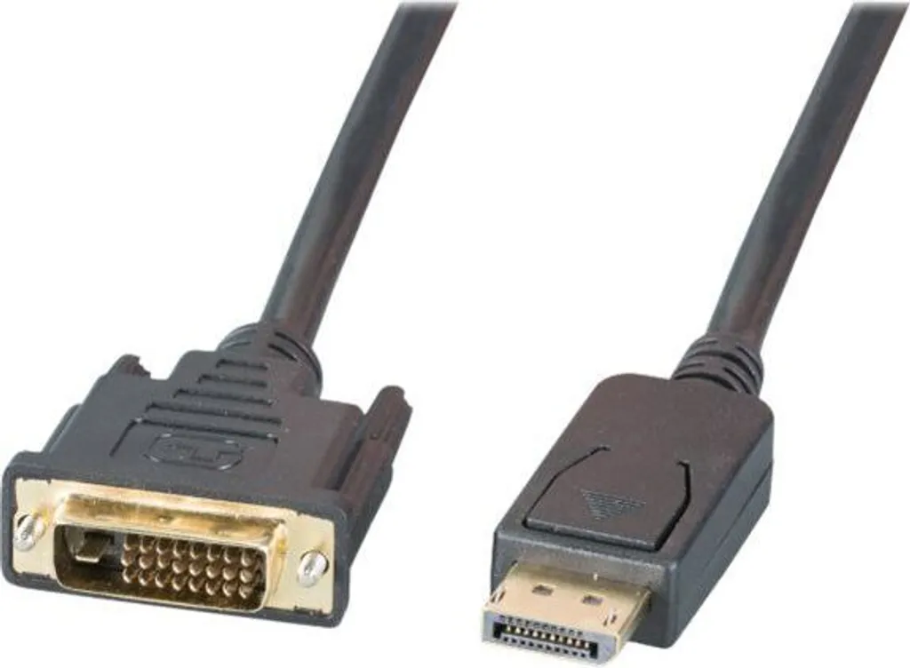 Adaptateur Câble Vidéo DisplayPort vers DVI 3 Mètres Noir Universel