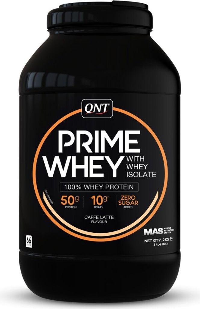 QNT Prime Whey - 2 Kg-Dose Coffee Latte