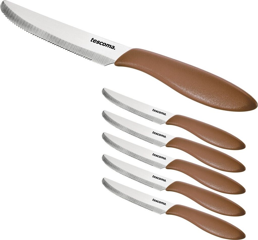 Tafelmesser PRESTO 12 cm, 6 St., braun Produktbild 