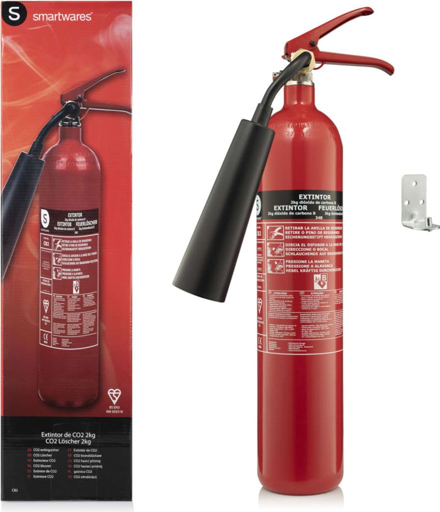 Smartwares CO2-Feuerlöscher FEX-15621 2 kg