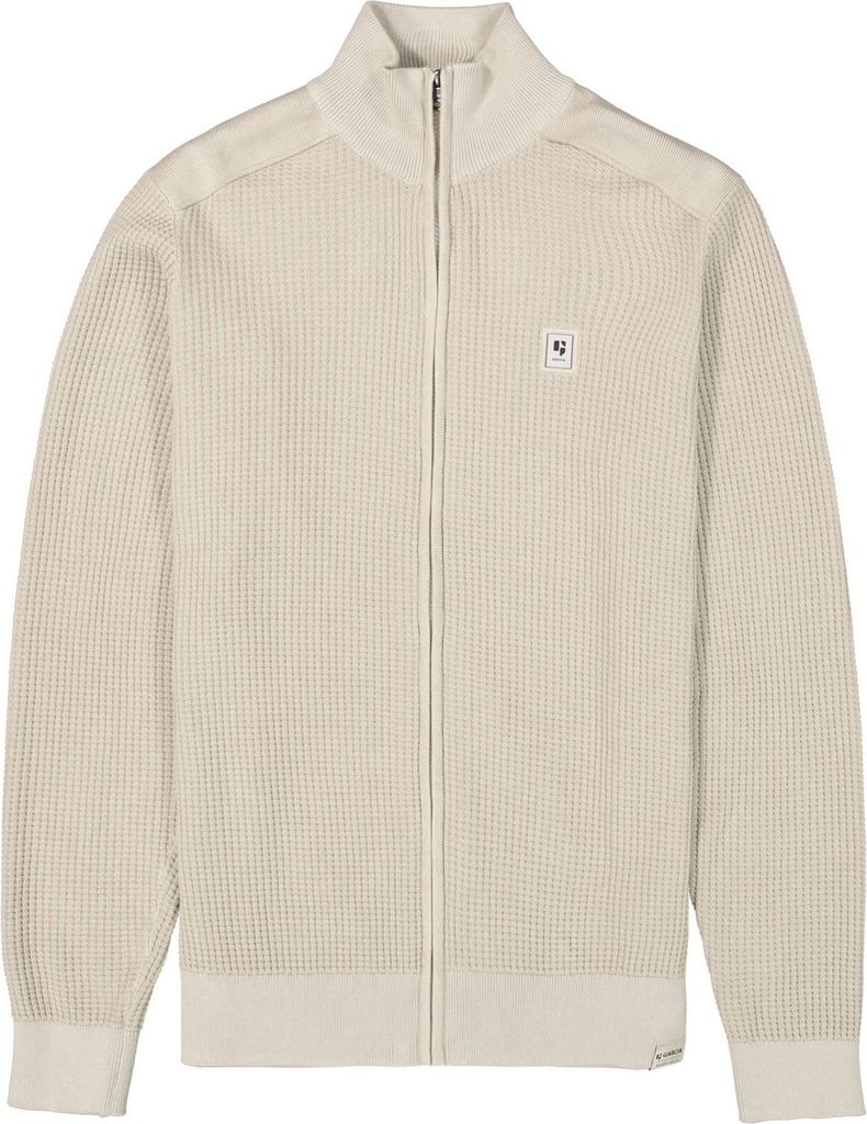 Garcia U41050 Vollreißverschluss Pullover Beige XL Mann Beige XL