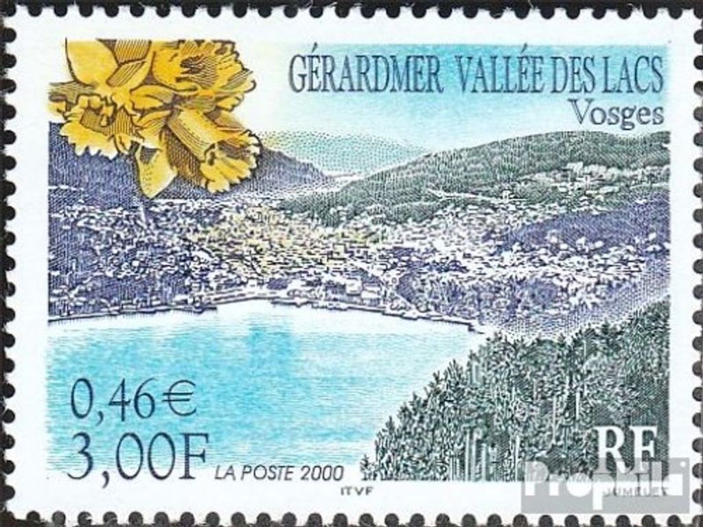 Briefmarken Frankreich 2000 Mi 3452 (kompl.Ausg.) postfrisch Tourismus