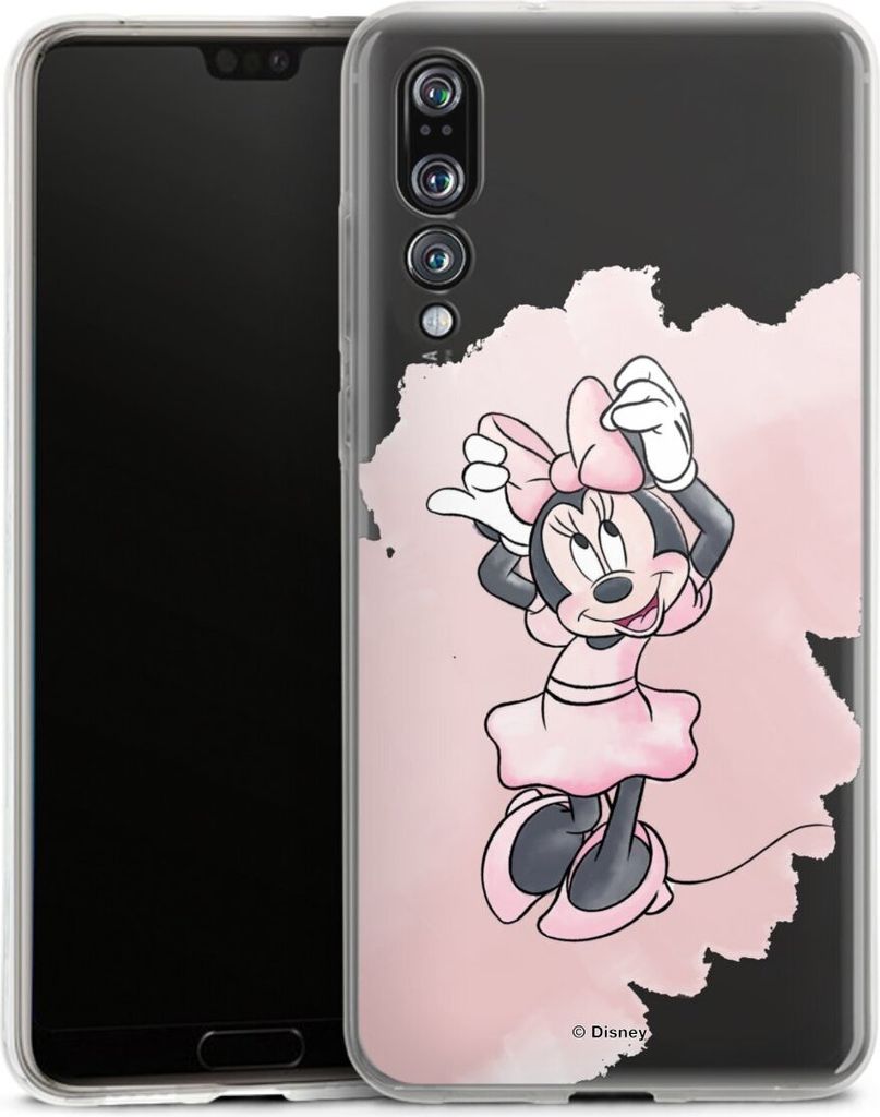 DeinDesign Handyhülle für Huawei P20 Pro Silikon Hülle Case Smartphone Schutzhülle Disney Mickey & Minnie Mouse Motiv ohne Hintergrund
