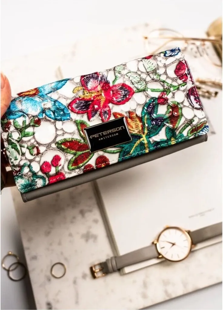 Portefeuille Femme Peterson Noyya - Organiseur Cuir Tout-en-un Chic