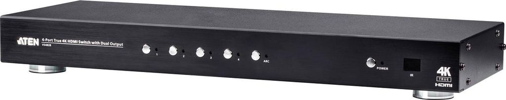 Aten VS482B VS482B Switch HDMI 4 porte True 4K con doppia Immagine del prodotto 