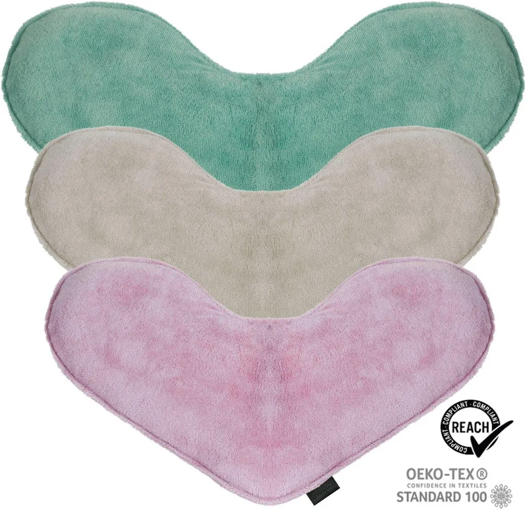 Bouillotte Sèche en Forme de Cœur 3 kg - Coussin de Nuque aux Graines - 2