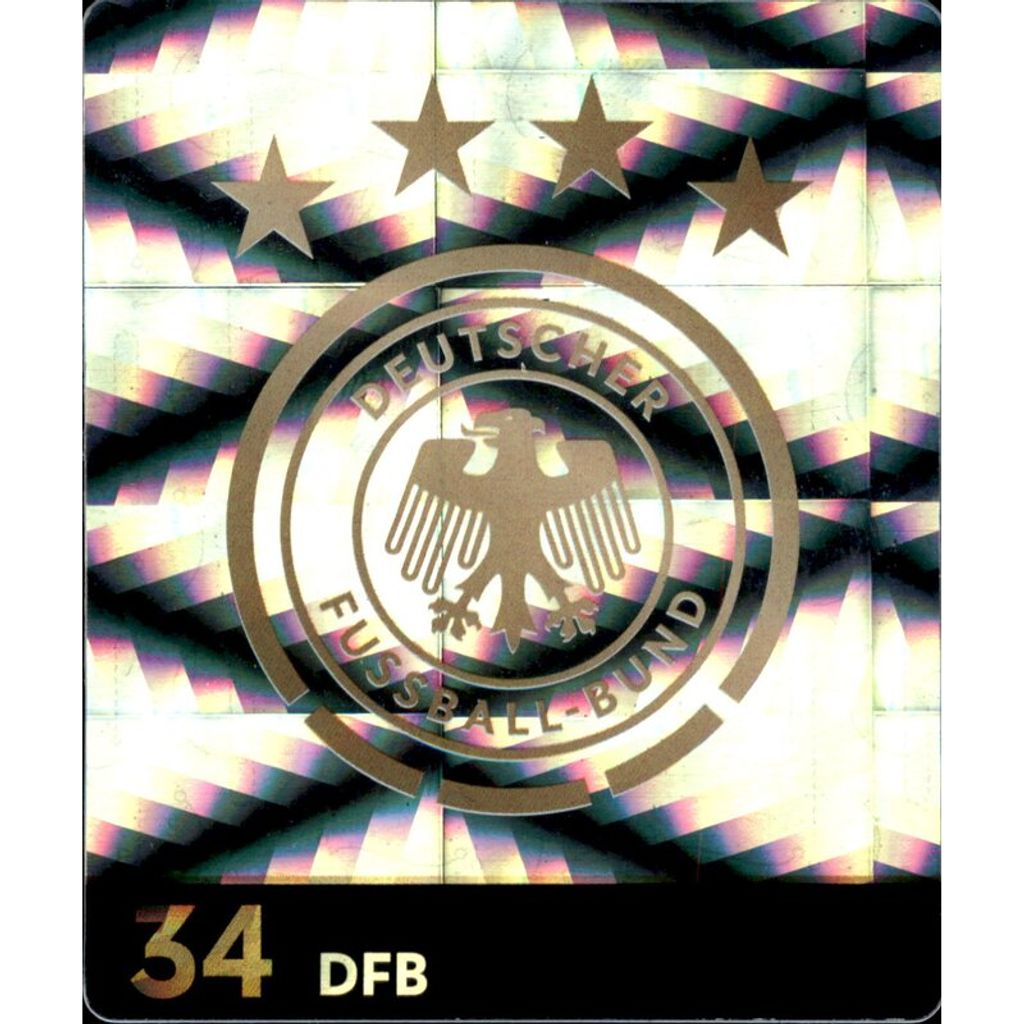 34 - DFB GLITZER - REWE WM18 Sammelkarte