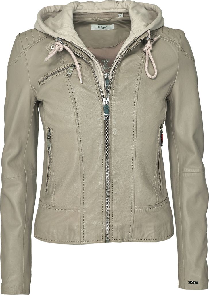 Maze Lederjacke Mico Damen dark cloud XXL Produktbild 