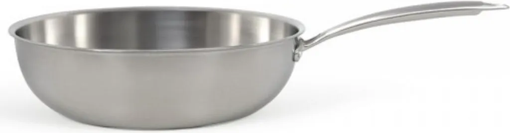 Wok Acciaio Inox 28cm Livoo MEP162: Il Vero Inox per Cucina a Induzione