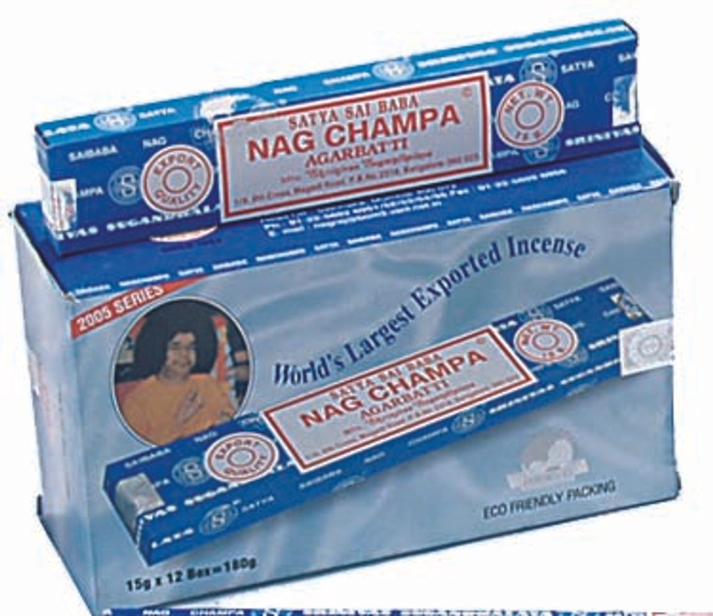 Satya Nag Champa Räucherstäbchen – 2 X 15 G Packungen Mit 24 Stäbchen