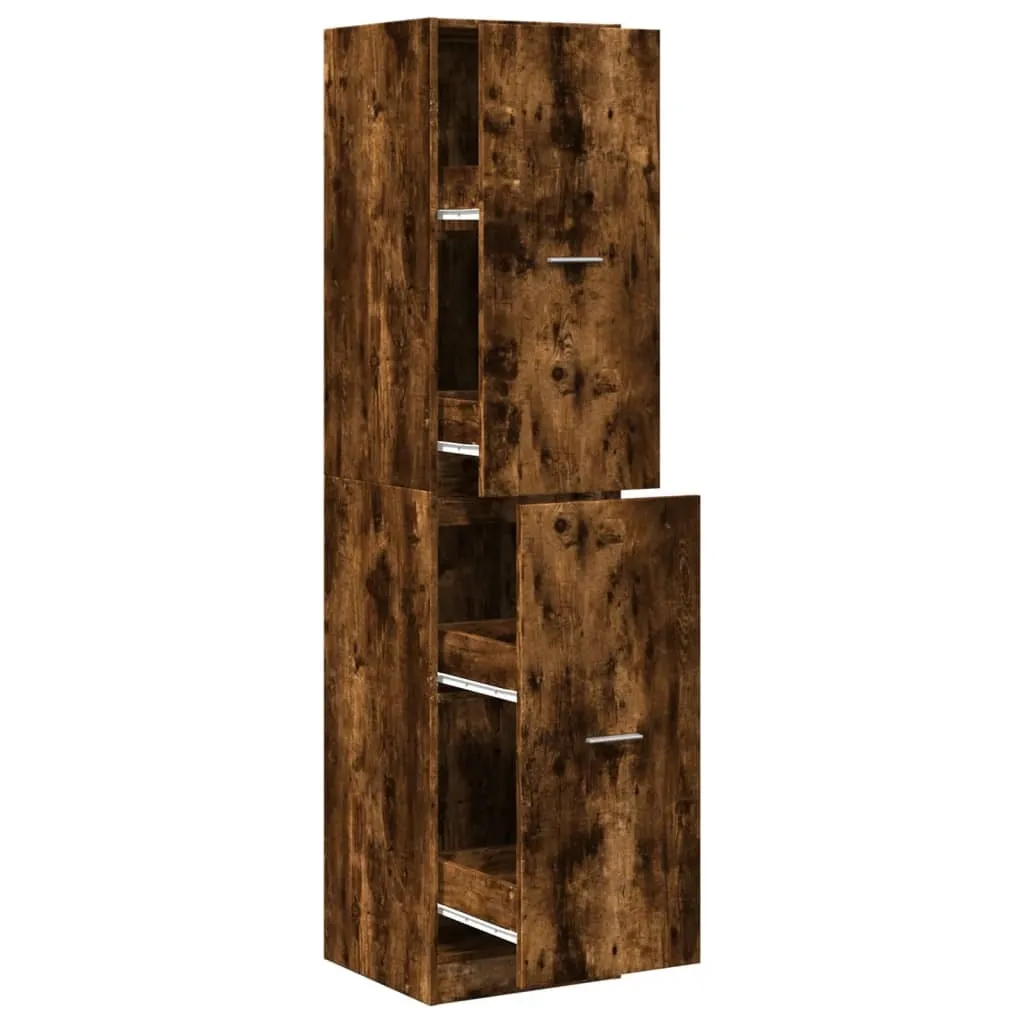 Armadio Alto vidaXL 40x41x174,5 cm Rovere Fumé | Design Moderno