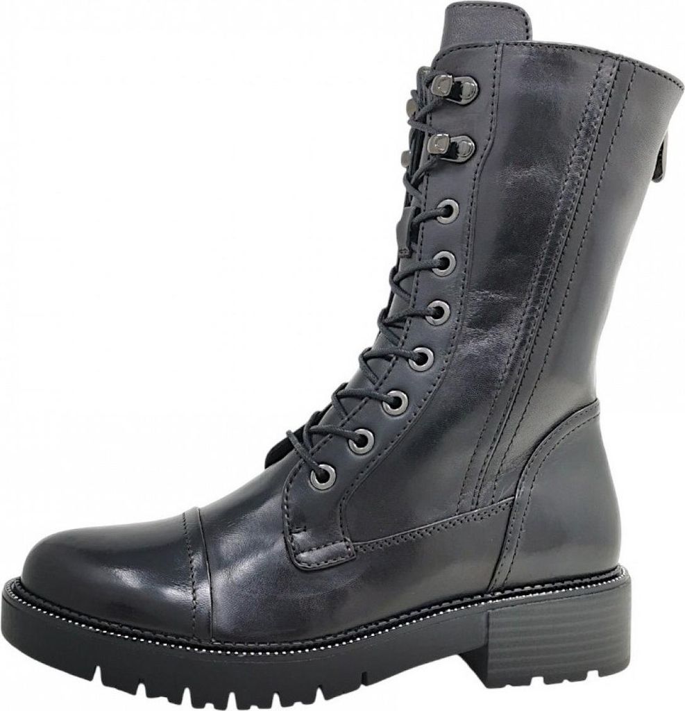 regarde le ciel  Damenschuhe Stiefel Schnürstiefel Schwarz Produktbild 