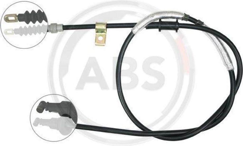 A.B.S. K16648 Seilzug, Handbremse OE 30621299 kompatibel mit S40, V40