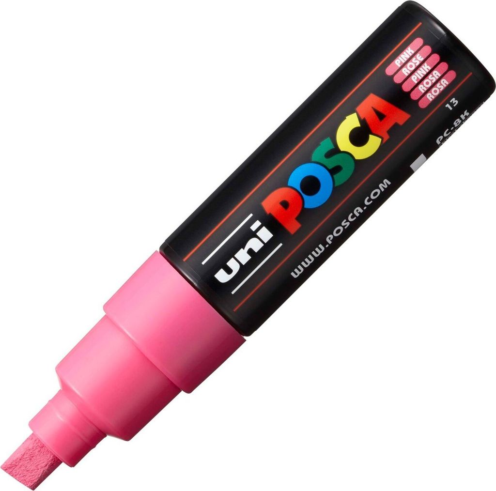 uni-ball Pigmentmarker POSCA (PC-8K), rosa Productafbeelding 
