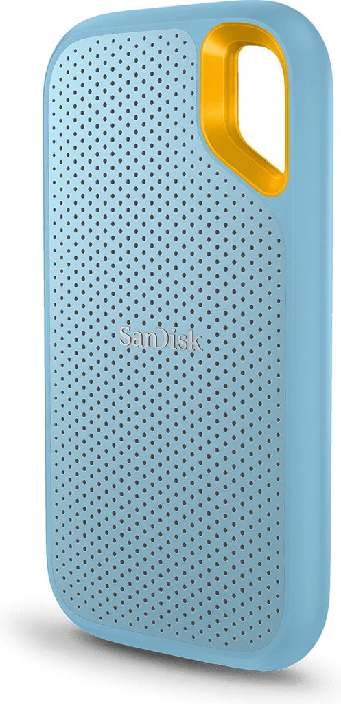 Disque Dur Externe SSD SanDisk Extreme 1 To USB-C de Couleur Bleu Ciel