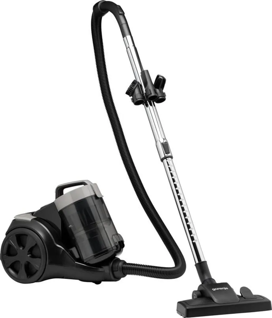 Aspirateur portatif Gorenje autonomie 12 min avec bac 0,1 L anthracite