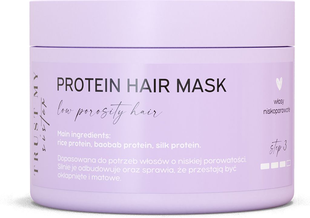 Sister Protein Hair Mask - Low Porosity Hair 150gr