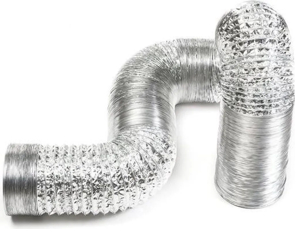 Tuyau de ventilation flexible 300 mm x 6 m pour gaine d'extraction air
