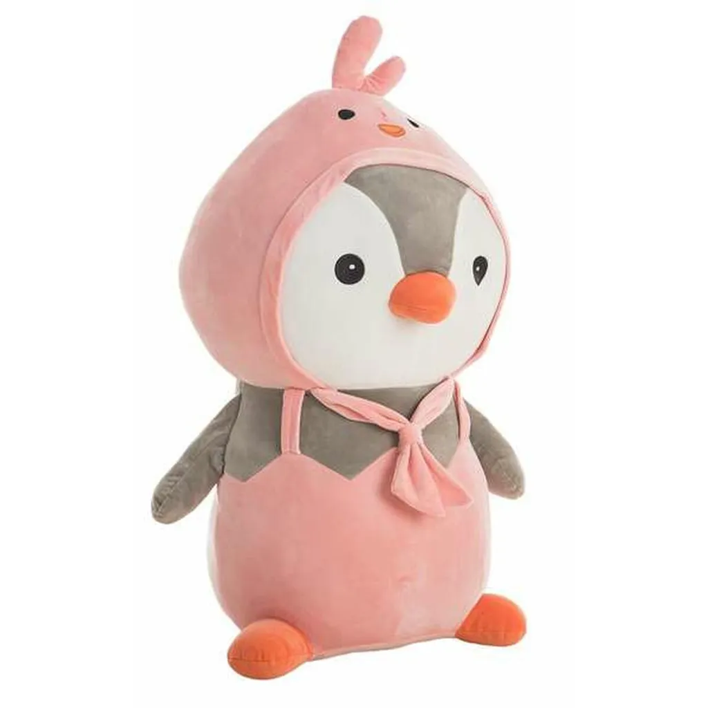 Grande Peluche Pingouin Rose de 65 cm - Jouet d'Éveil et Décoration