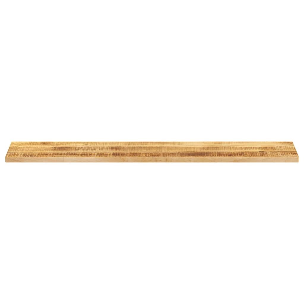 vidaXL Tischplatte 140x20x2,5 cm Rechteckig Raues Massivholz Mango