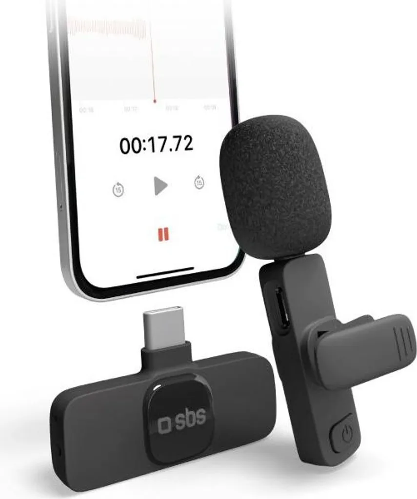Microfono Lavalier Wireless SBS TEMICTYCBTK: Audio Pro per TikTok