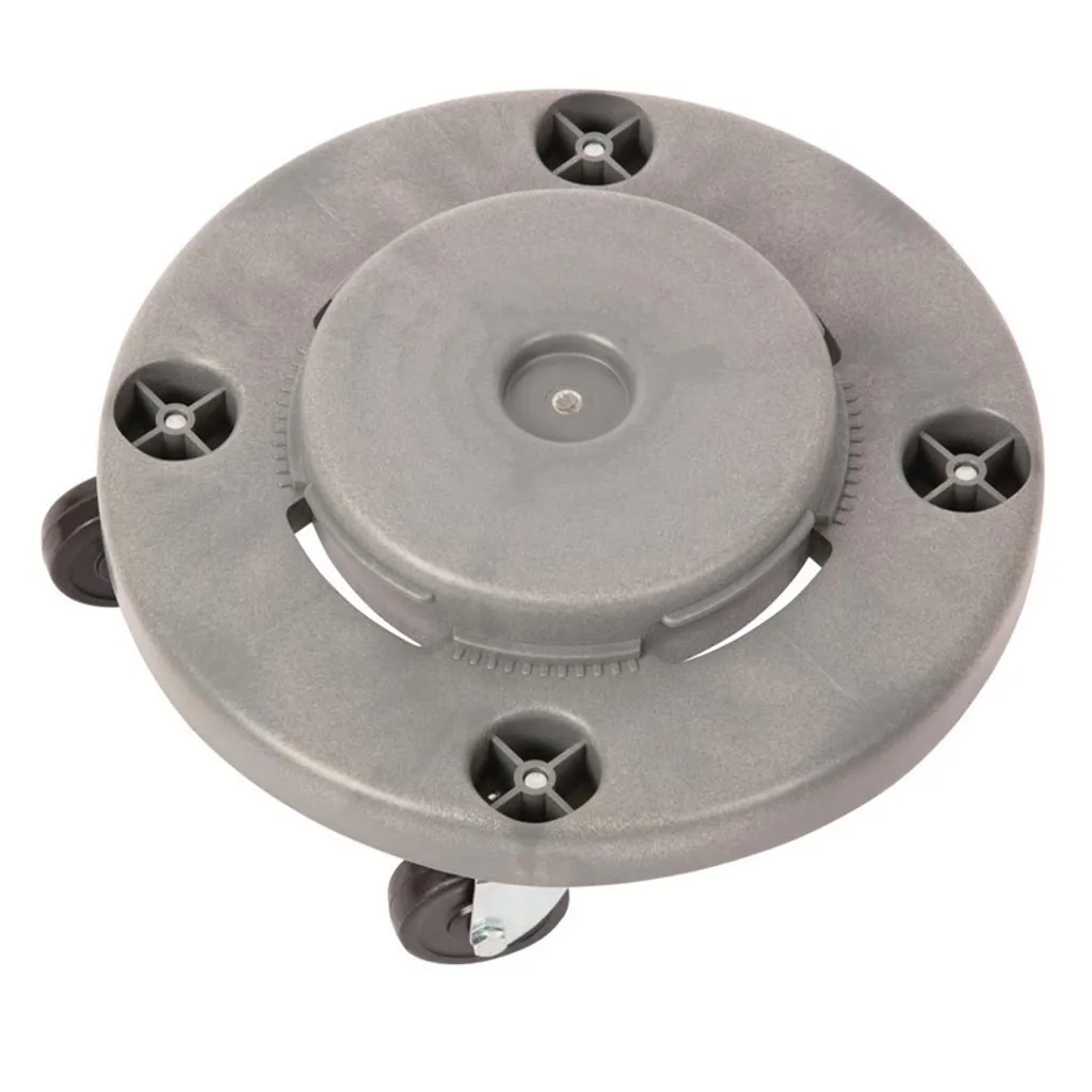 Socle rouleur pour poubelle L647 Jantex - Châssis de transport mobile