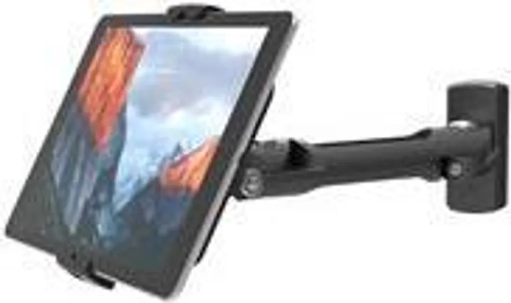 Support tablette pour cuisine et domotique avec bras mural Compulocks